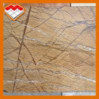 China Antique Rainforest Brown Marble Slab Kitchen Countertops 36''X36'' Easy Maintenance factory