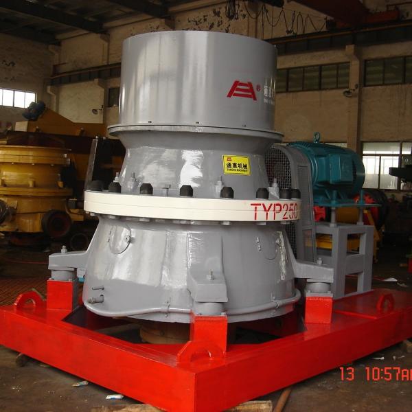 Quality TYP500S Hydraulic Cone Crusher 280rpm Hydrocone Crusher 9.5T for sale