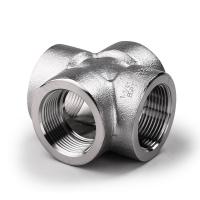 China 6inch X70 Tee Socket Weld Forged Steel Threaded Fittings Power Plant Use for sale