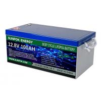 China Bms 12V 200ah Deep Cycle Lithium Battery Rechargeable For RV and Marine factory