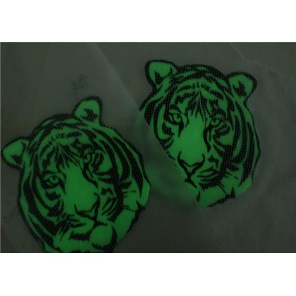 Quality Light In The Dark 3 Dimensional Soft Silicon Dot Patches Heat Transfer For Apparel for sale