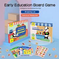 China Intelligence Development Role Play Interactive Baby Toys Board Games To Improve Memory factory