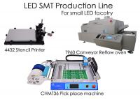 China Chip Mounter / Stencil Printer / Reflow Oven LED SMT Production Line factory
