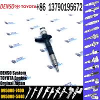 China New Common Rail Injector 095000-6760 095000-7030 095000-7400 for 1KD 2KD Diesel Nozzle Assembly High Quality factory