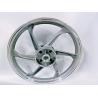 China 5 Spokes Aluminum Alloy ATV / Motorcycle Wheel Rims 17 Inch / 18 Inch Optional factory