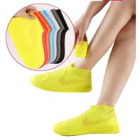 China Reusable Shoe Protectors Waterproof Anti Slip Rain Silicone Shoes Covers factory