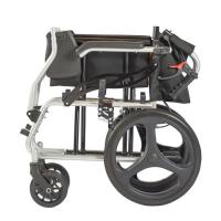 China 125KG Aluminum Lightweight Collapsible Wheelchair factory