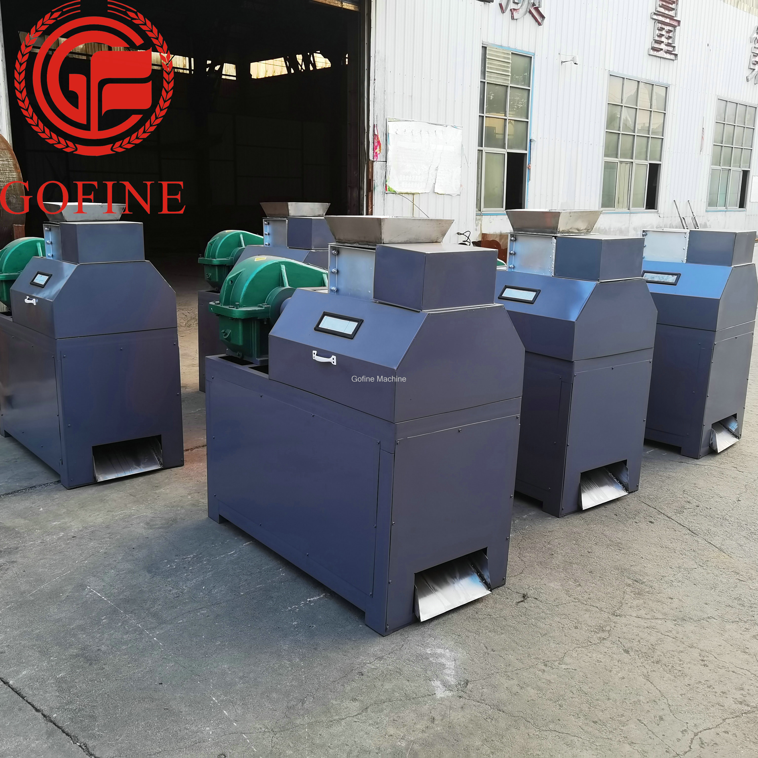 China 1.5T/H Compact Fertilizer Granulator Machine Roll Compactor factory