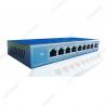China 8 port POE switch 24V with 1 uplink port, mini network hub ethernet switch for ip camera factory