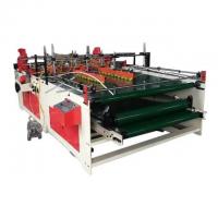 China Semi Automatic Folder Gluer for Corrugated Boxes Manufacturing Plant in Cangzhou Liheng factory