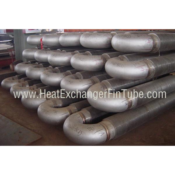 Quality A213 T91 Alloy Steel Tubes , HF Hairpin Spiral Welded Fin Tube For Economizers for sale
