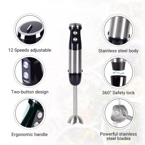 Quality 12 Speeds Portable Hand Blender 800W 12 Months Warranty for sale