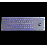Quality CE FCC Metal Backlit Numeric Keypad 392x110mm Industrial Metal Keyboard for sale