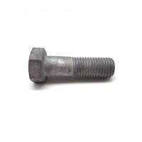 China Carbon Steel DIN931 Hexagon Head Bolt M12 M30 Hot Dip Galvanized For Power factory