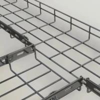 China Strong Construction Metal Wire Basket Cable Tray Standard / Customized Thickness factory