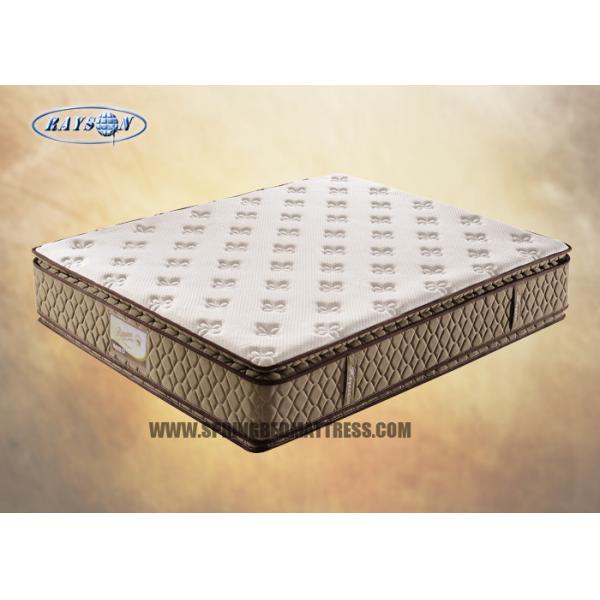 Quality Luxurious Compressed 14 Inch Double Bed Zoned Mattress With Memory Foam for sale
