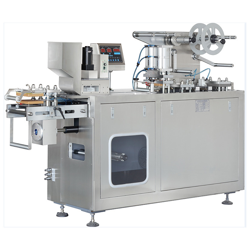 China Tablets Blister Packaging Machine 120mm Stroke Strip Packing Machine factory
