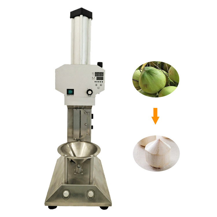 China Commercial Young Coconut Peeling Machine Tender Coconut Trimming Machine factory