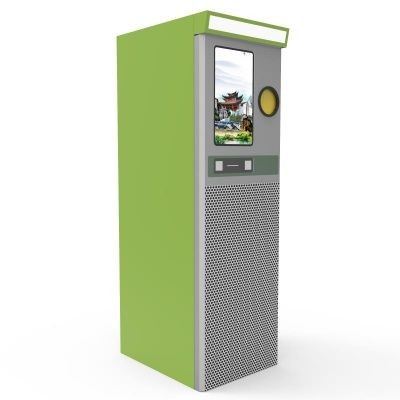 Quality Bank Service Center IP54 150pcs Can Recycling Vending Plastic Bottle Collecting Machine for sale