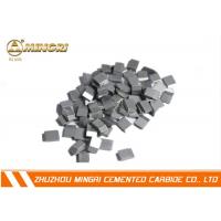 China Welding Tungsten Carbide Saw Tips , Tungsten Carbide Tool Tips Cutting Plywood for sale