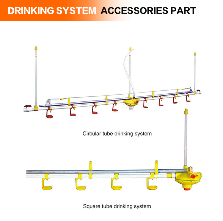 Automatic feeding pan system bird feeders poultry equipment 10