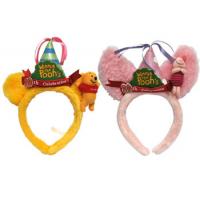 China Winnie The Pooh Plush Ears Headband for sale