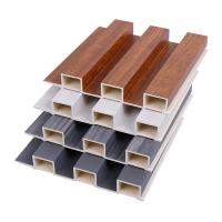 Quality Customized Co Extruded WPC Wood Panel Wall Board Fire Resistant for sale
