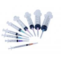 China OEM Disposable Medical Syringe Plastic Luer Lock Syringe With Needle factory