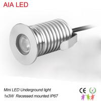 China Modern 1x3W DC12V waterproof IP67 outdoor LED spot light/ led underground light/led underground lamp factory