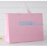 China Very Strong & Luxury Paper Gift/Carrier Bag Pack of 50,Apparel Handle Paper Carrier Bag,luxury paper carrier bags for UK factory