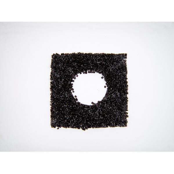 Quality High Density Customized Recycled RPET Resins Black RPET Chips For Industrial Use for sale