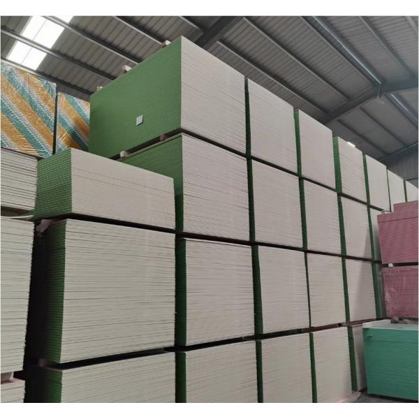 Quality 4x8' 9mm Moisture Resistant Plasterboard Fire Resistant For Ceiling for sale