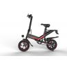 China 25KM/H Folding Electric Bicycle Antirust Chain High Definition LCD Display Mileage Data factory