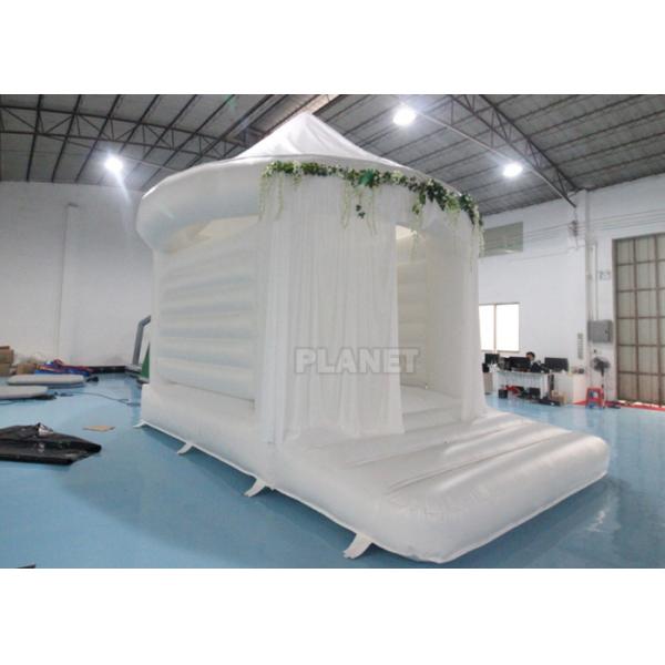 Quality Outdoor 0.55mm PVC Tarpaulin Inflatable Bounce House for sale