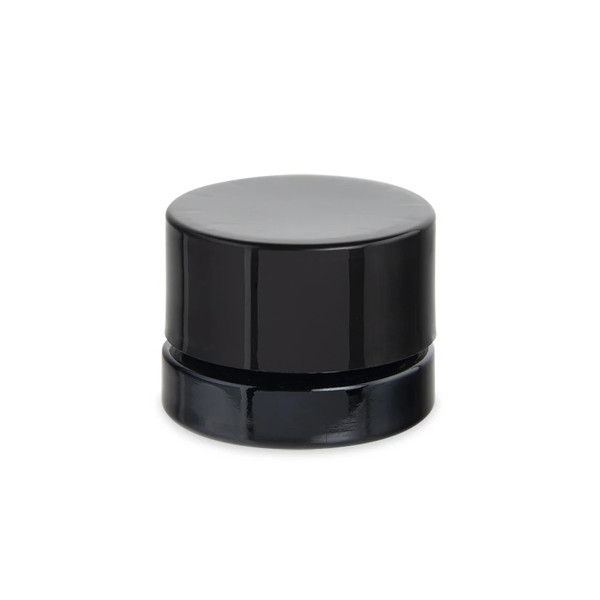 Quality Black Glass Concentrate Container 5ml Glass Container With Child Resistant Lid for sale