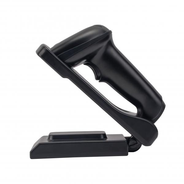 Quality Ergonomic Handheld Wireless Barcode Scanner 1D 2D Bar Code Scanner with Base for sale