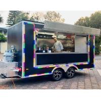 China Towable Mobile Food Trailer Fully Equipped Food Vending Truck factory