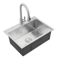 Quality Rectangular Stainless Steel Utility Sink Modern Above Counter Kitchen Sink for sale