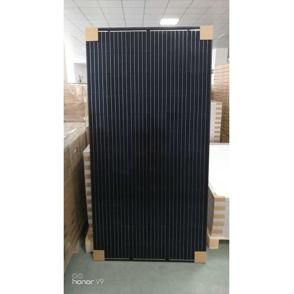 Quality Solar Panels With Tuv 36V 590Watt Full Black Mono-Facial Solar Panel Price for sale