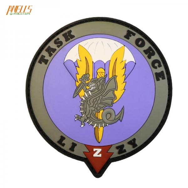 Quality Durable Handmade Custom Made PVC Patches Fade Proof Skin Friendly for sale