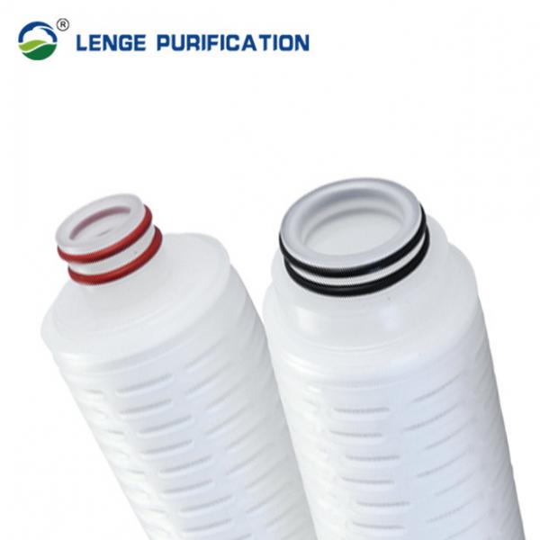 Quality PP Pleated Filter Cartridge 5 Inch 226 Fins With EPDM Rubber Seal for sale