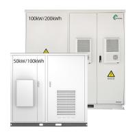 Quality Outdoor Lithium Battery Storage Cabinet 50kW 100kWh Electrical Storage Cabinet for sale