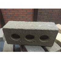 Quality Turned Color Perforated Clay Bricks , Brick Veneer Exterior Siding Low Water for sale