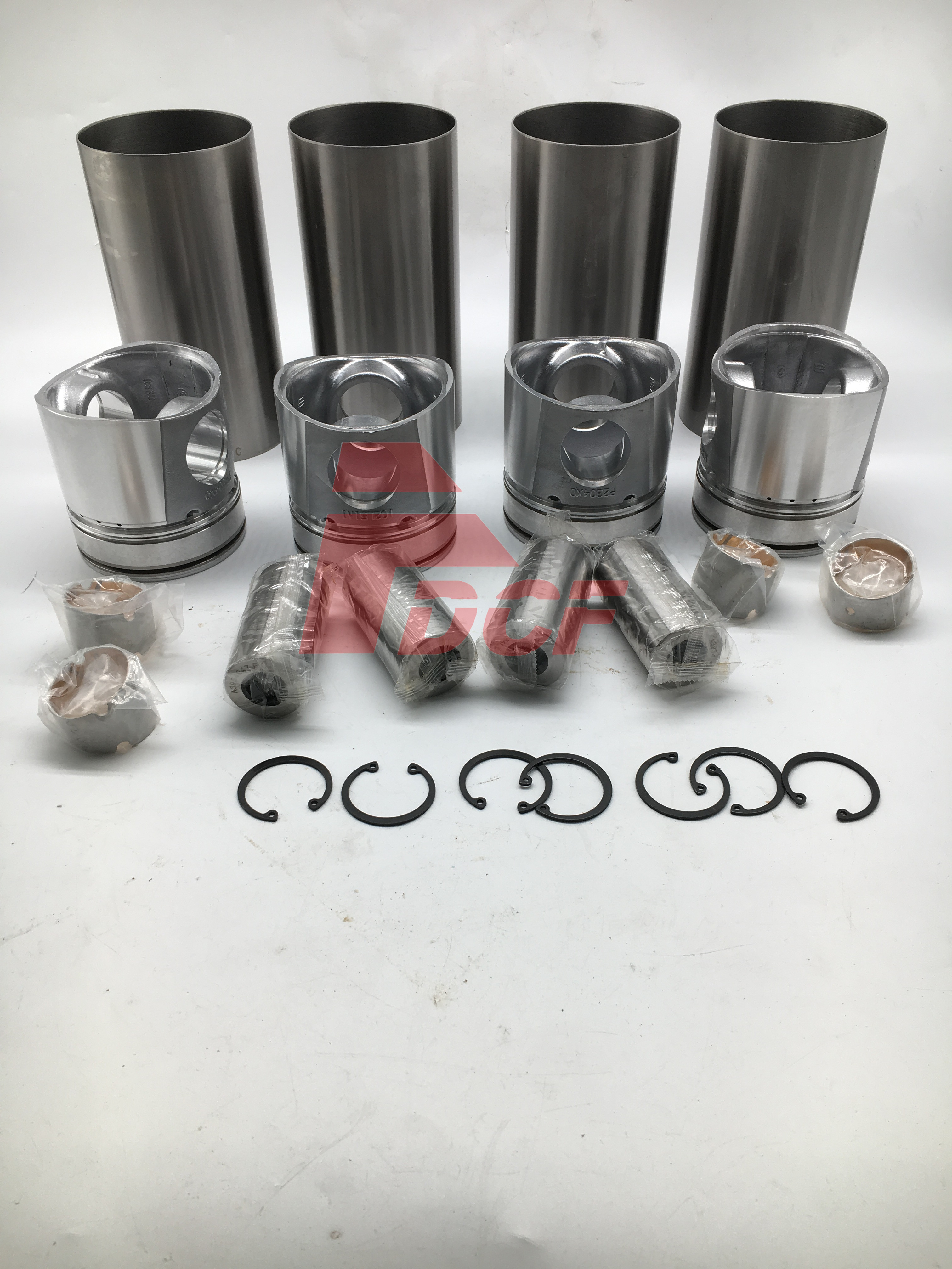 Quality 4D102 Engine Cylinder Piston Liner Kit for Komatsu Excavator PC60 - 7 for sale