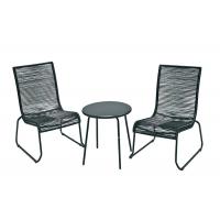China EN581 Garden Folding Table And Chairs Set Easy Carry With Powder Coated Frame for sale