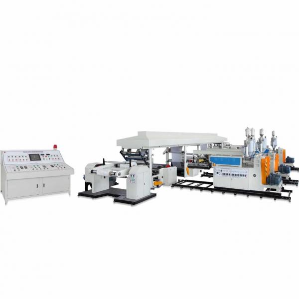 Quality Film Extrusion And Laminating Machine For Aluminum Foil Pillow Shaped Milk Packaging for sale