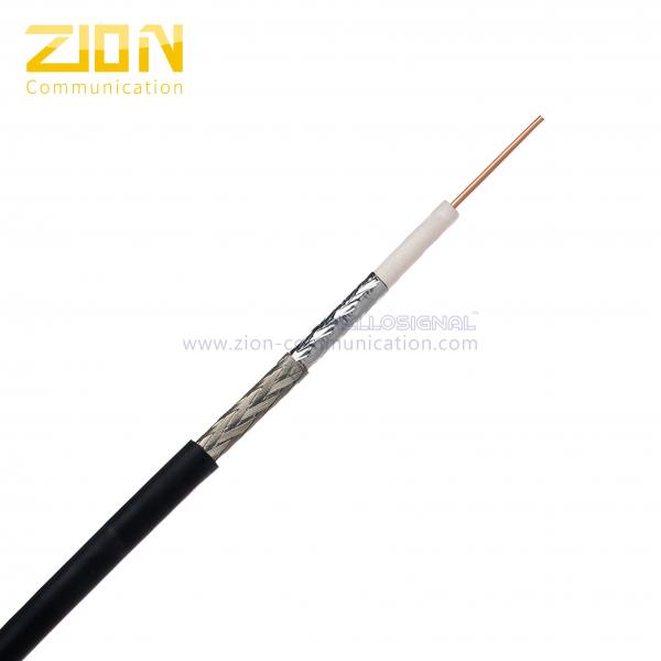 Quality Low Loss 200 with TC Braiding PVC Jacket 50 Ohm Signal Coaxial Cable for GPS for sale