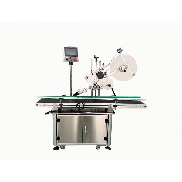 Quality Box Top Side Plane Labeler Automatic Flat Labeling Machine In Bag Pouch Lid for sale