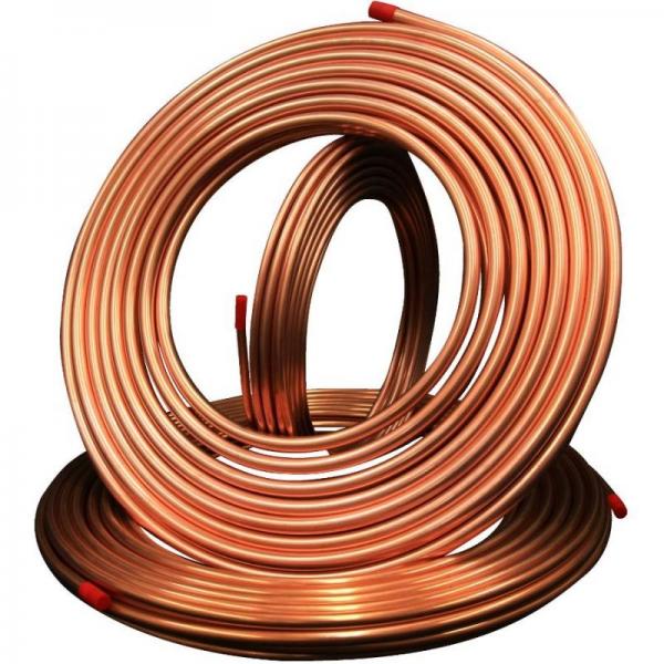 Quality Refrigeration AC Copper Pipe Tube 4 Inch SGS ISO Certification for sale