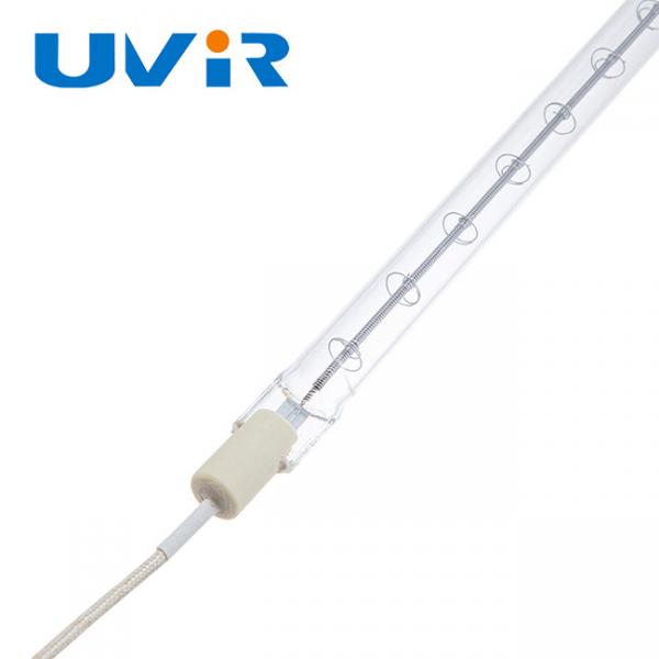 Quality UVIR Quartz Infrared Lamps R7 base tungsten wire with transparent tube for sale